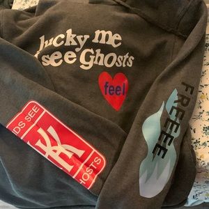 Kanye West inspired Grey Hoodie